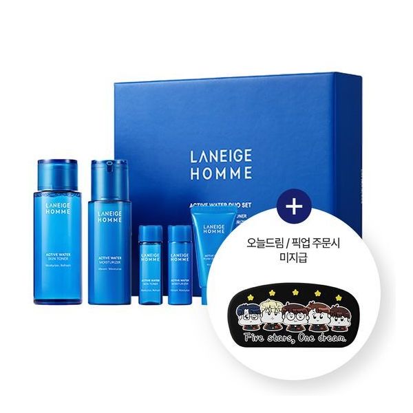 [T1오프너 마그넷 증정] 라네즈옴므 액티브워터 2종 기획 (미니어처 3종 포함) : 시연님상점