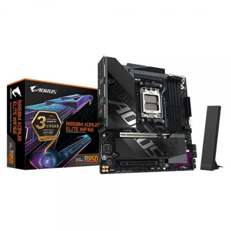 기가바이트 B850M AORUS ELITE WIFI6E 제이씨현