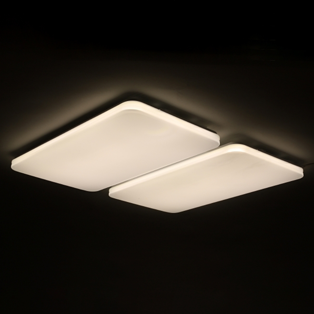LED PREMIUM 거실등 4등 100W 주백색 플리커프리 전등 조명 메가맨 - 상품 이미지
