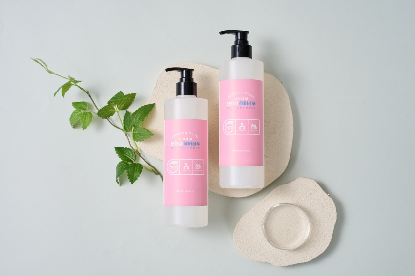 시월다래 친환경 중성 500ml 비듬 청소년 사춘기 두피 정수리 냄새 다시마 샴푸 - 상세 이미지 2