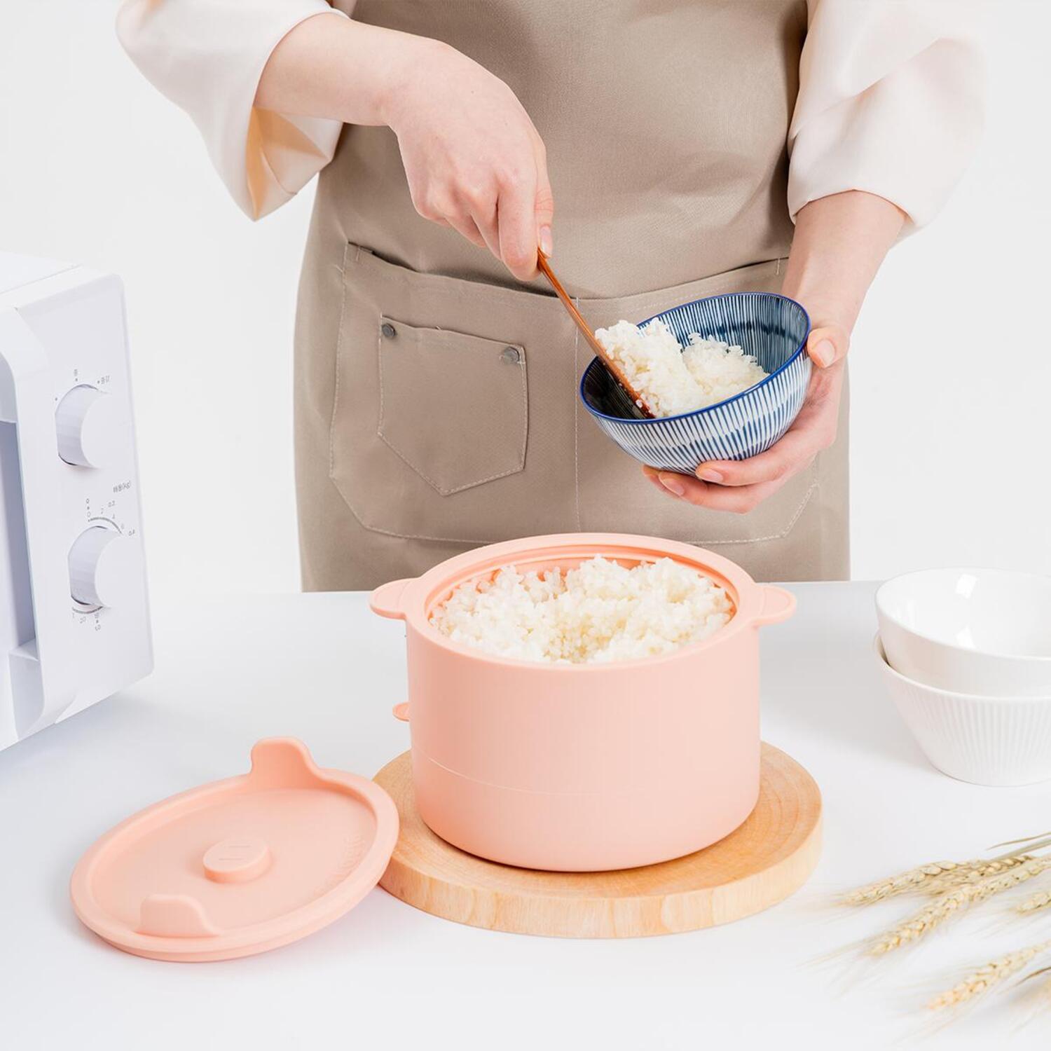 실리콘 저당밥솥 혈당관리 찜기 다이어트 밥솥 리뷰