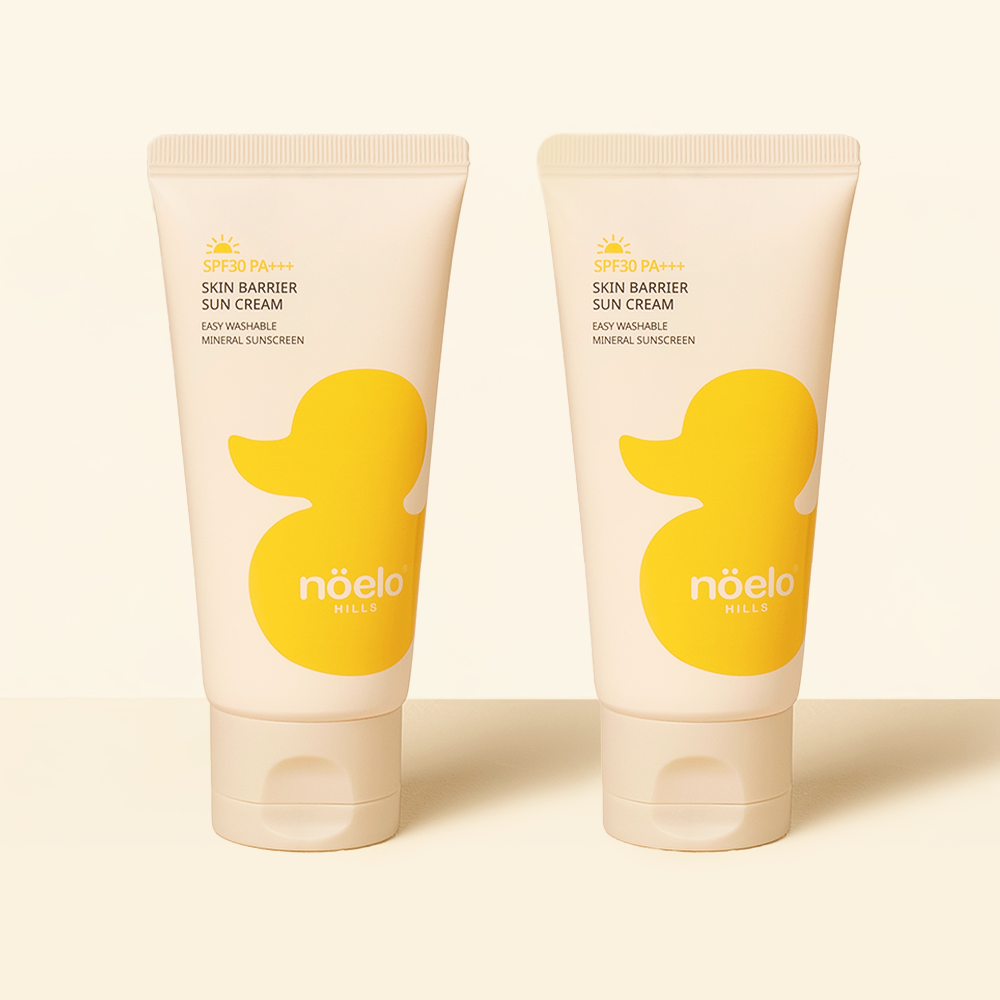 노엘로힐스 스킨베리어 선크림(99% 워셔블 무기자차 선크림, 6개월이상) 50ml, 2개 - 상품 이미지