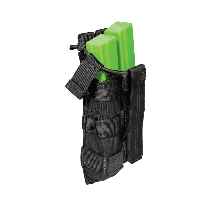 5.11 택티컬 더블 MP5 번지 커버 파우치 (Black) - MP5 Bungee Cover Double Pouch (Black) - 상세 이미지 2
