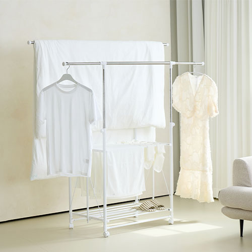 양드레 키다리 빨래건조대 대형 이불 수건 행주 스텐