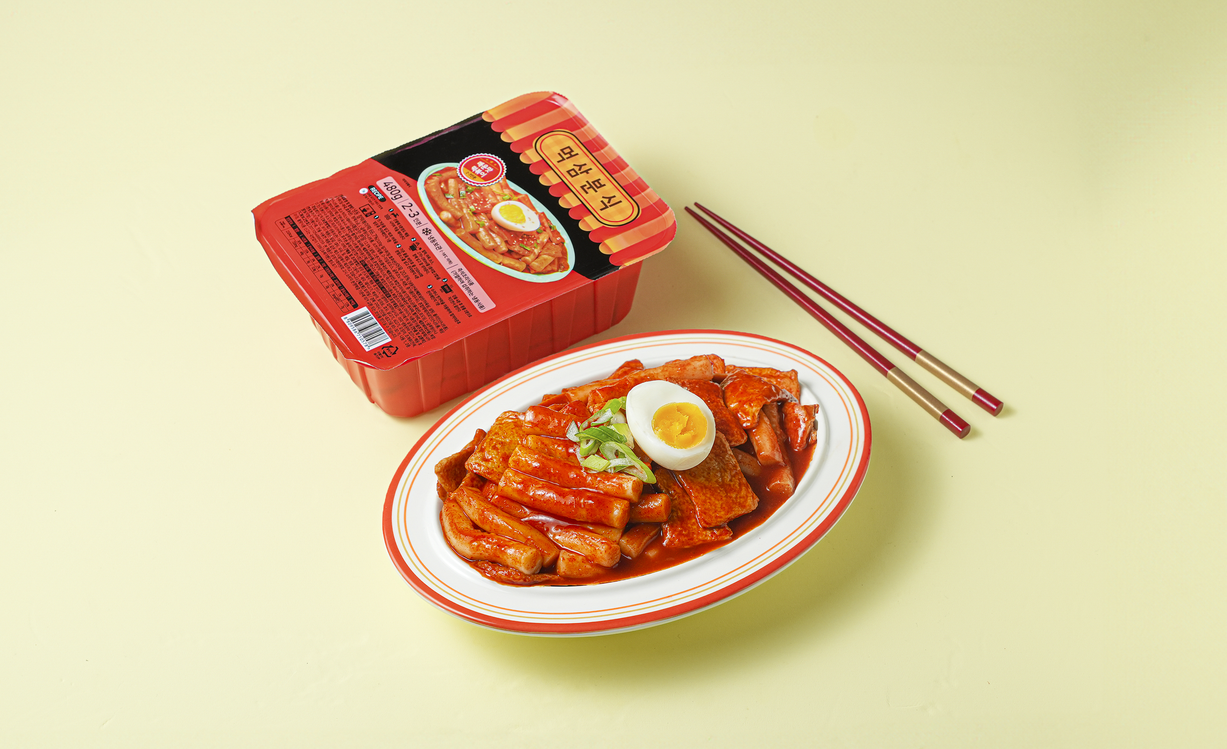 [먹삼분식] 매운맛 떡볶이 밀키트 - 상품 이미지
