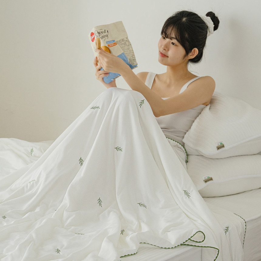 스윗썸머 아이스 냉감 자수 여름 차렵이불 SS