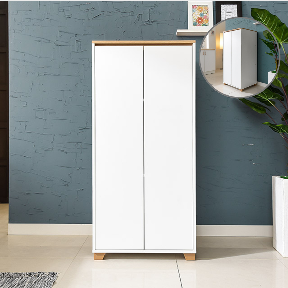 홈트리가구 주방 수납 렌지대 주방장 밥솥장 키큰장 시리즈 수납장 1200mm, 2단, 오크화이트