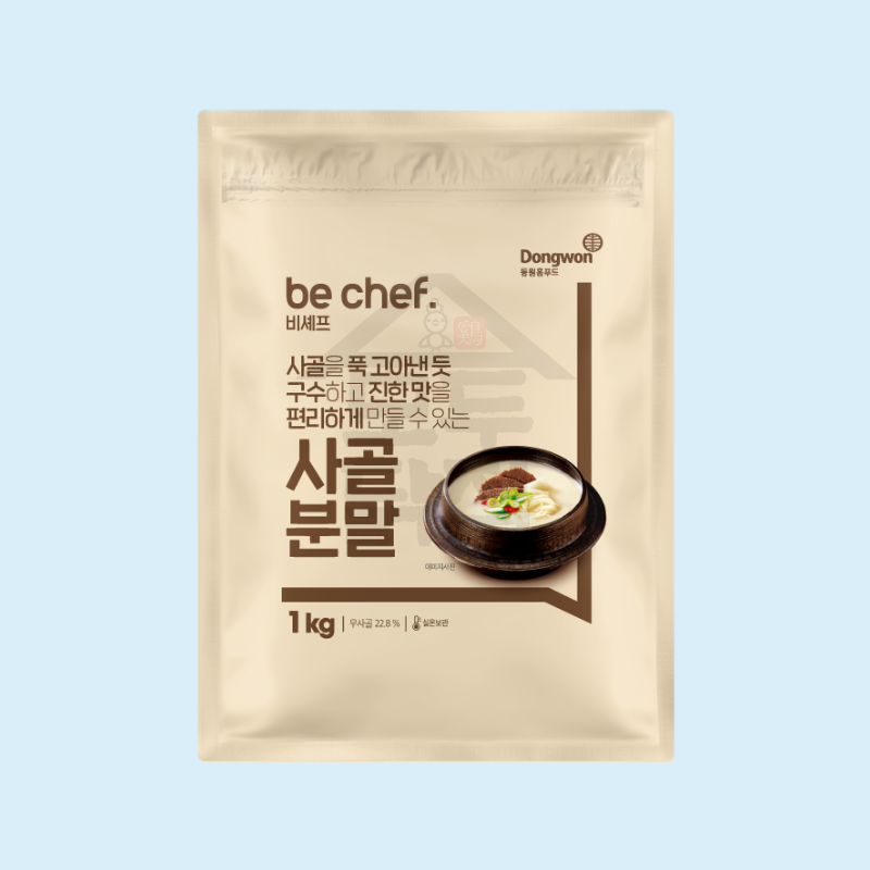 동원 홈푸드 비셰프 사골분말 1kg 진한 국물요리 대용량 가루 - 메인 이미지