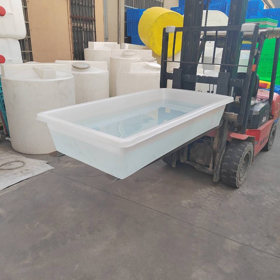 사각 다라이 수조 고무 물통 말통 트레이 상자 바구니 흰색 300L(1.18x0.9x0.32m) - 상세 이미지 4