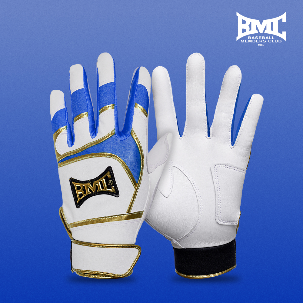 [BMC] 비엠씨 PRO25 천연양피 야구 배팅장갑 - BPR-224 / 블루