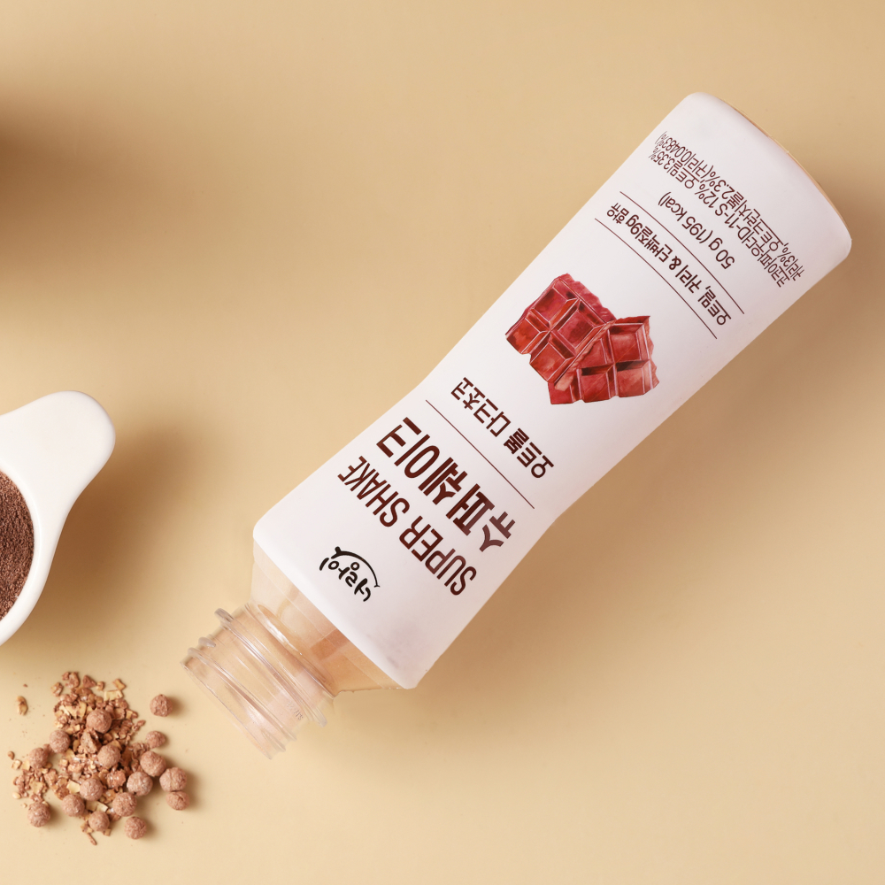 [푸딩팩토리] 슈퍼쉐이크 모음전_한끼식사대용 곡물 단백질 오트볼 다크초코, 50g, 40개 - 상품 이미지