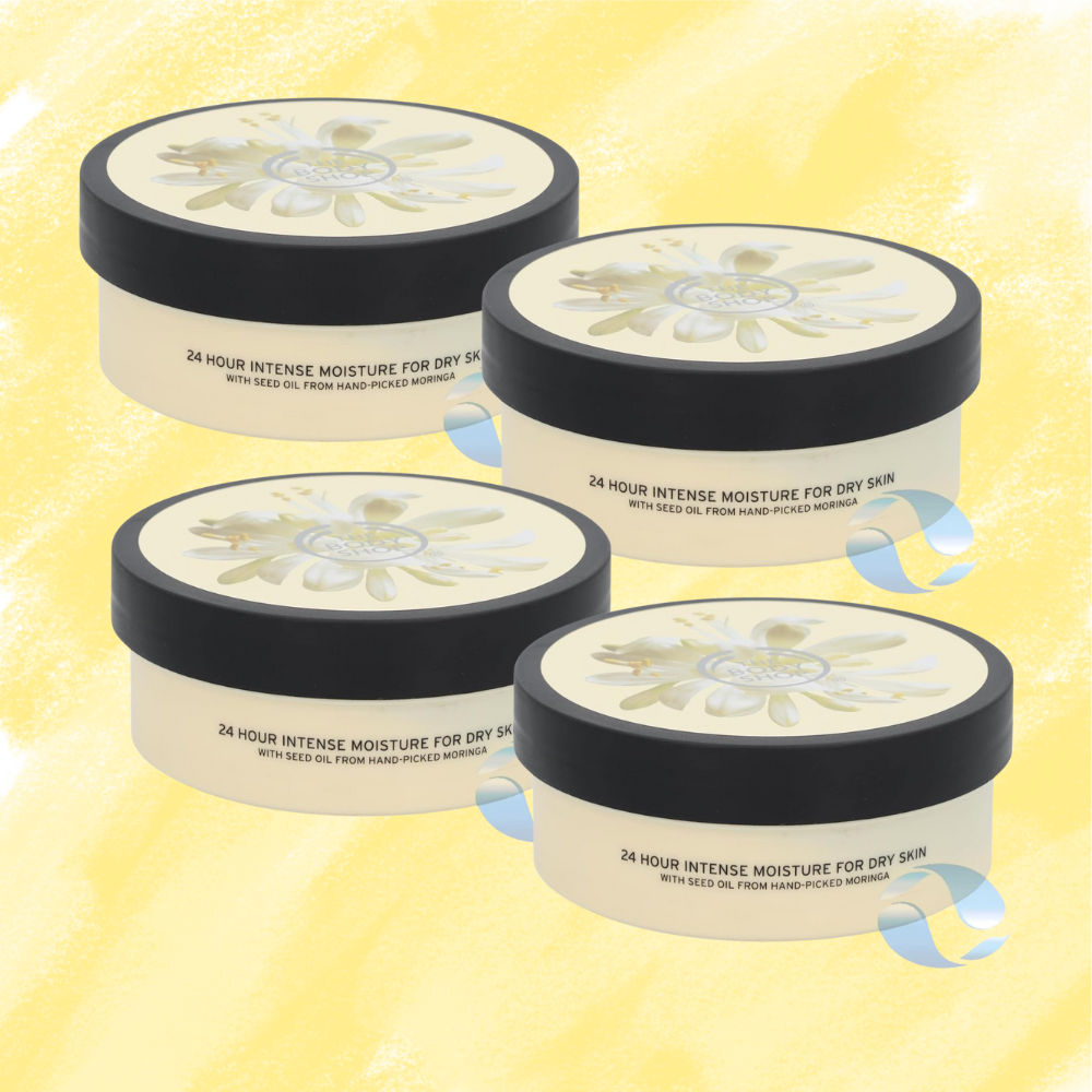 The Body Shop Moringa Body Butter 더바디샵 모링가 바디 버터 200ml 4팩 - 상품 이미지