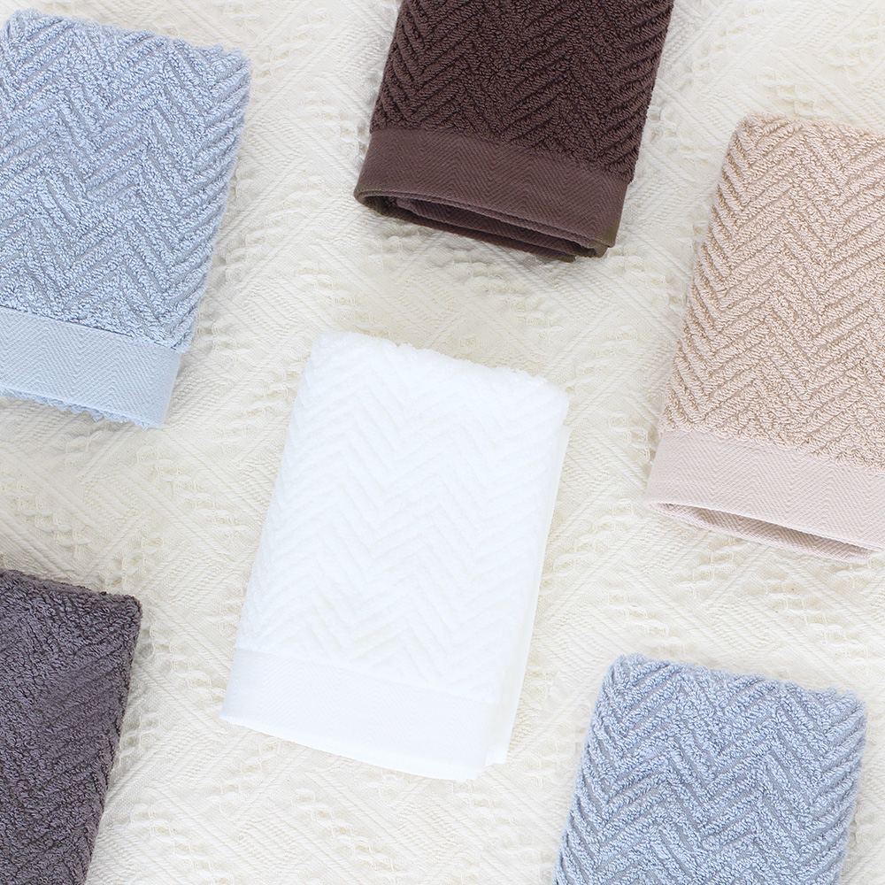 소프트터치 40수 코마사 타올 헤링본 170g 200g 호텔수건