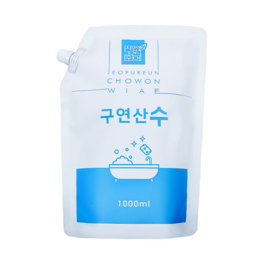 과탄산소다수 구연산수 베이킹소다수 1000ml 워터 액상형 세트