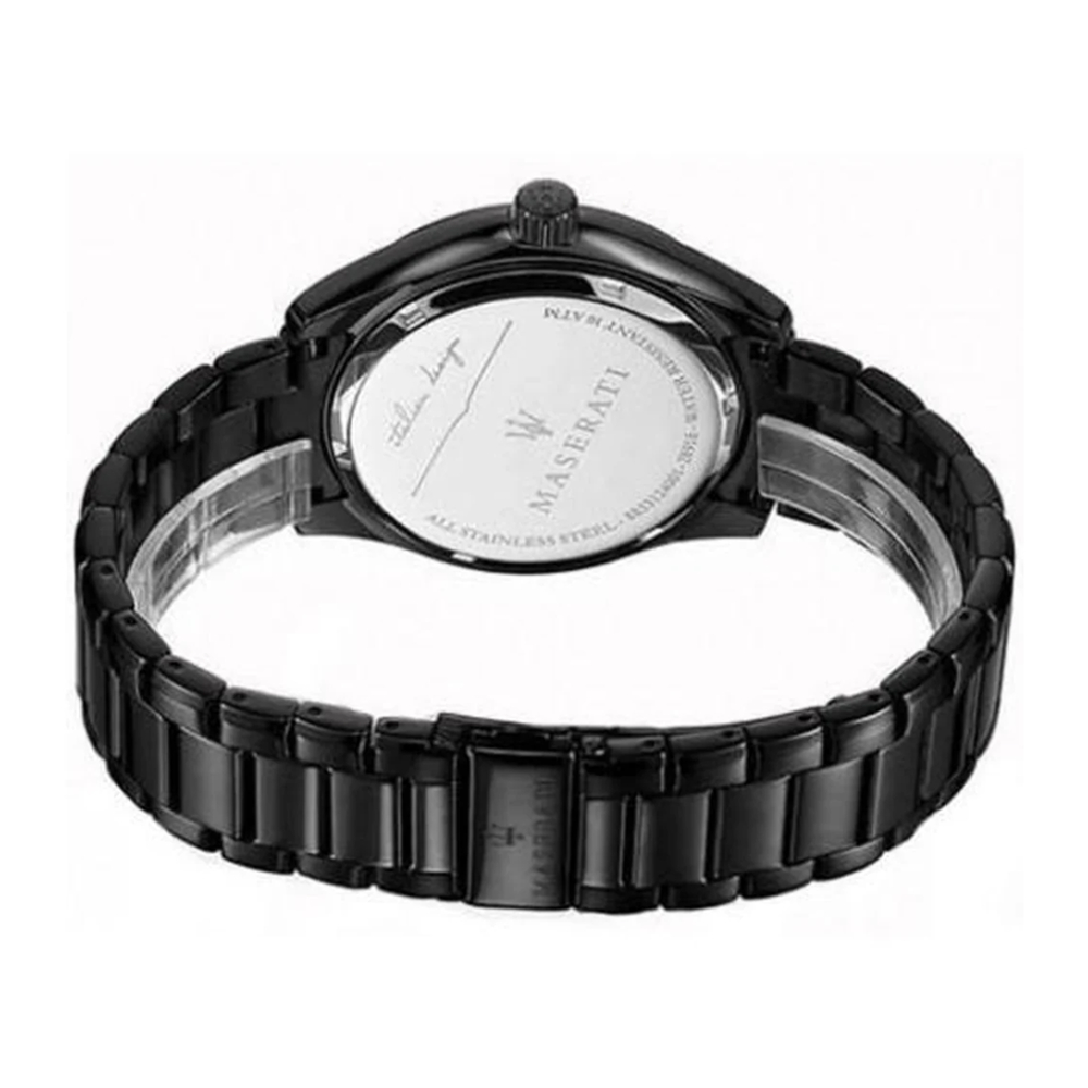 [Italian Design] 마세라티 남자 SORPASSO 메탈 클래식 손목 패션 방수 쿼츠 야광시계 블랙/GMT - 상세 이미지 4