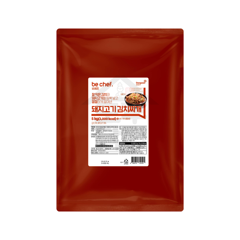 동원 홈푸드 비셰프 돼지고기 김치찌개 5KGx2봉지 BOX 양념 대용량 - 상세 이미지 2