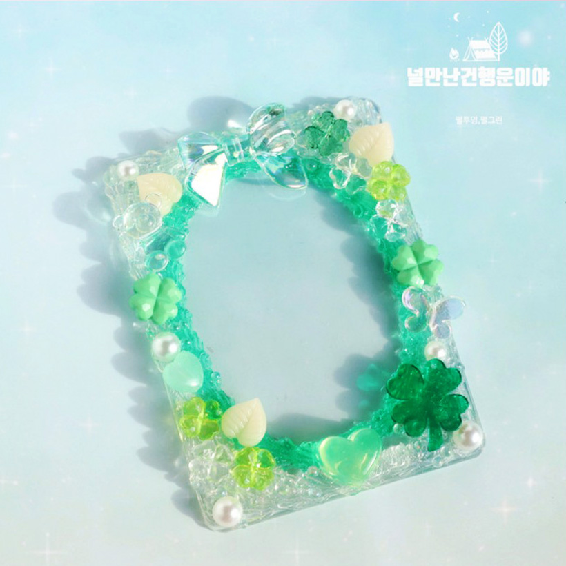 데코덴 탑꾸 탑로더 꾸미기 포토카드 포카 재료 세트 베리베리체리