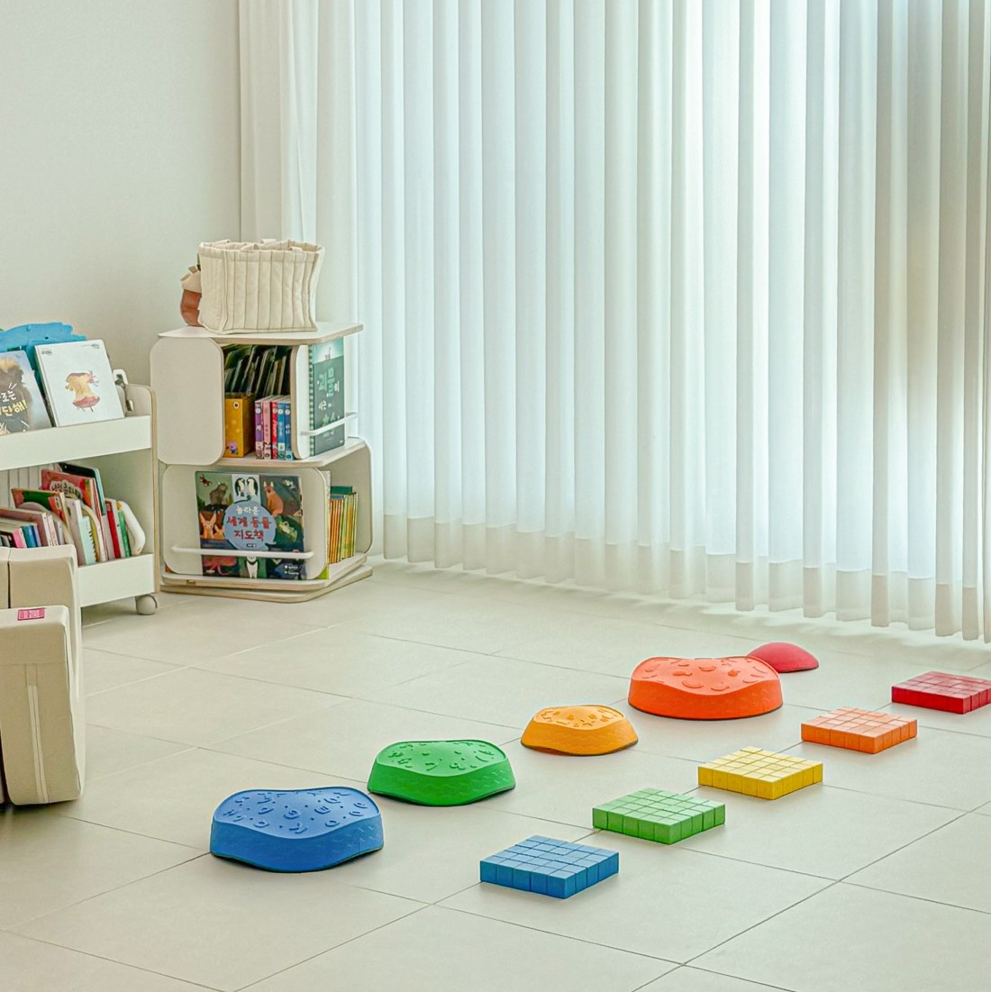 벨베이비 밸런스 스톤 유아체육 대근육 운동 발달