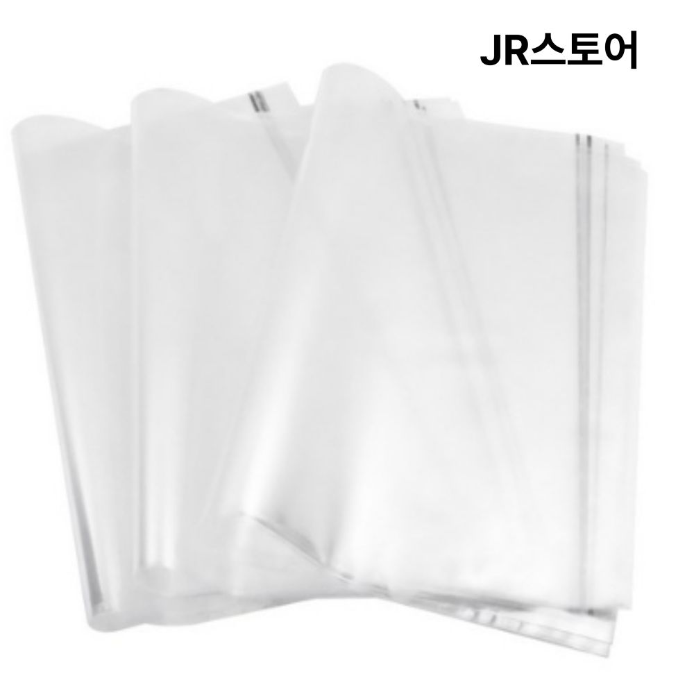 폴리백 의류 포장 비닐 봉투 15x20+4cm 400매 - 상품 이미지