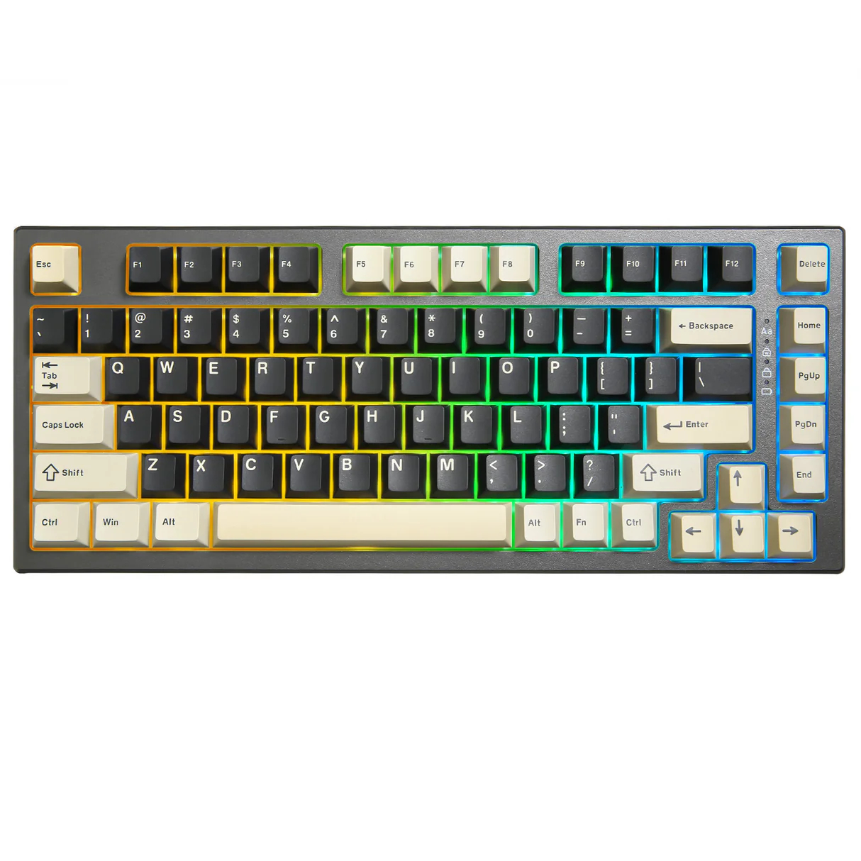 윤지 YUNZII RT80 키보드 마그네틱축 핫스왑 기계식 자석 스위치 RGB 키보드 - 상세 이미지 2