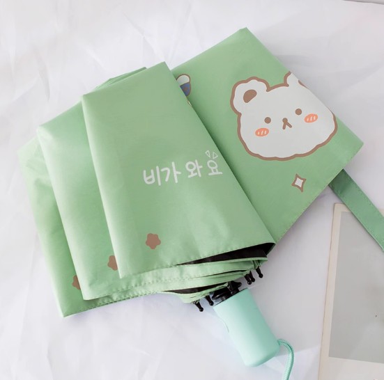 3단 자동우산 초등 접이식 경량 우산 튼튼한 예쁜 가벼운 판촉물 선물 - 상세 이미지 2