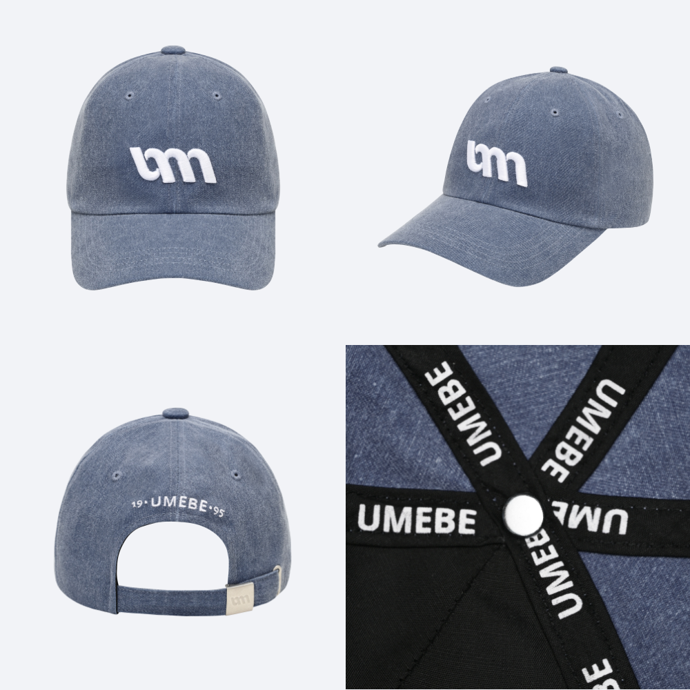 유미비 피그먼트 워싱 야구모자 대두모자 빅사이즈 깊은 여성 남성 볼캡