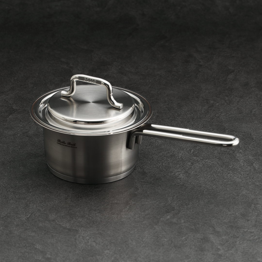롤스보일 코퍼 인덕션 국산 316 스텐 구리 편수 냄비 16cm+스텐뚜껑 / 포토리뷰