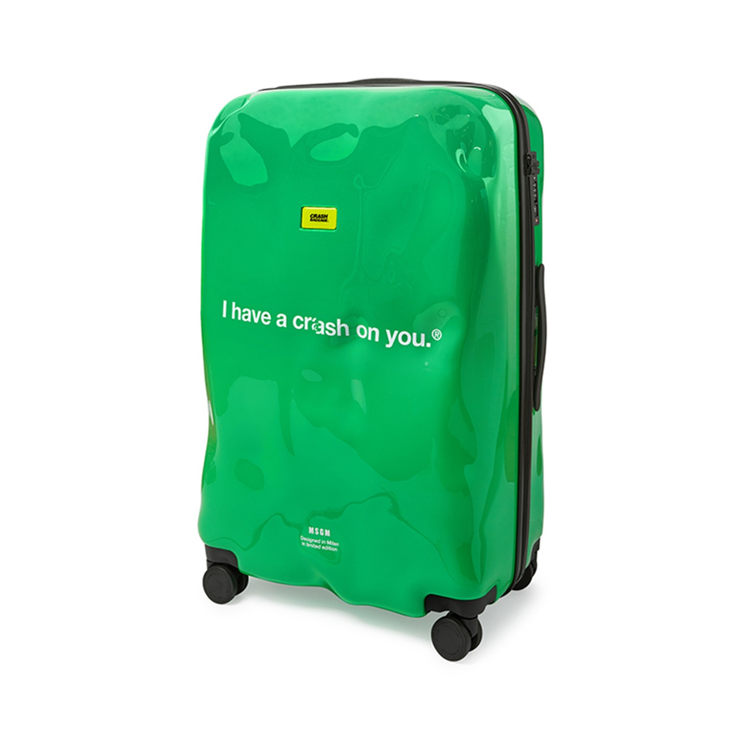 [MSGM X CRASH BAGGAGE] 크래쉬배기지 MSGM 그린 31인치 CBG-2SLU401-35