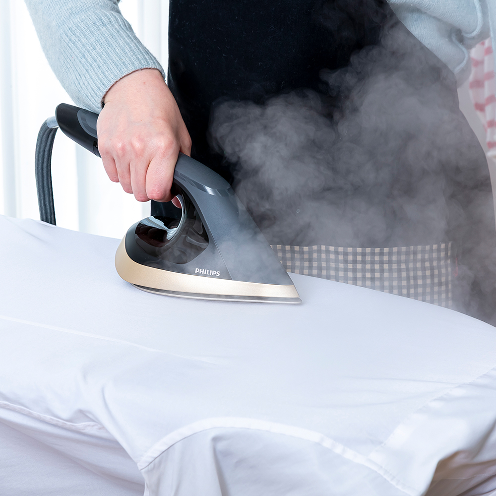 [10% 포인트]필립스 프리미엄 스탠드형 스팀다리미 올인원 8500시리즈 AIS8540/80 +보풀제거기