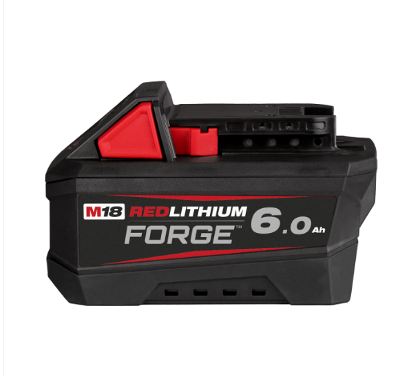 밀워키 M18 FB6 FORGE 리튬이온 배터리 18V 6.0Ah 잔량표시 초고속충전 - 메인 이미지