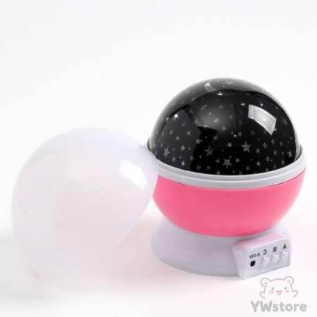 YWstore 핑크 USB전원 밤하늘 미러볼 조명 침실무드등 소형미러볼