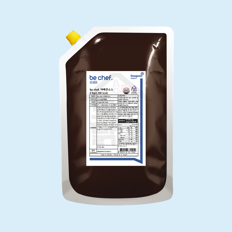 동원 홈푸드 비셰프 바베큐소스 2KGx5봉지 BOX 양념 보통맛 - 상세 이미지 3