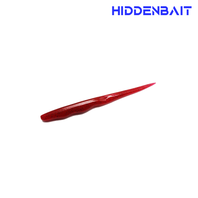히든베이트 테베 프로 배스낚시 광어웜 배스웜 소프트베이트 루어 H003 WATERMELON, 7.6cm(3인치) - 상세 이미지 5