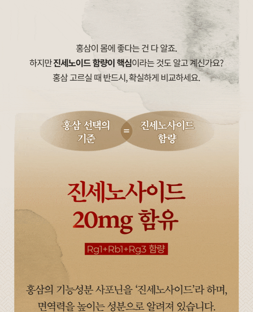 뉴트리커먼 대동고려삼 6년근 홍삼정 진액 스틱 진세노사이드 20mgx15포 상세 이미지 4