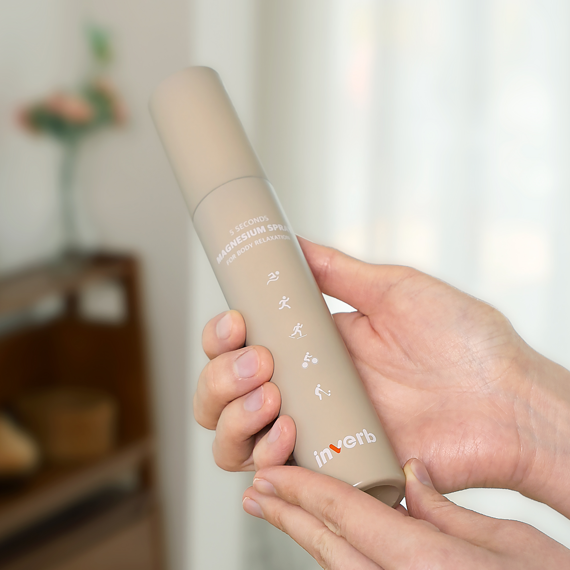 [1+1] 인버브 5초 마그네슘 스프레이 120ml 종아리 손가락 손목 목 어깨 허리 발목 무릎 다리 뿌리는 마그네슘 - 상세 이미지 2