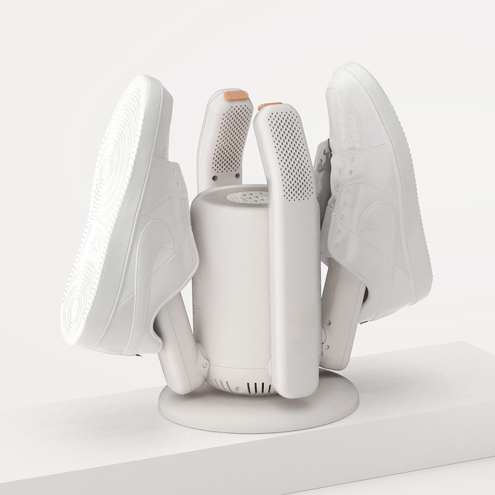 퓨어코치 SD02F 슈케어 UV 사방향 신발건조기 두켤레 동시건조