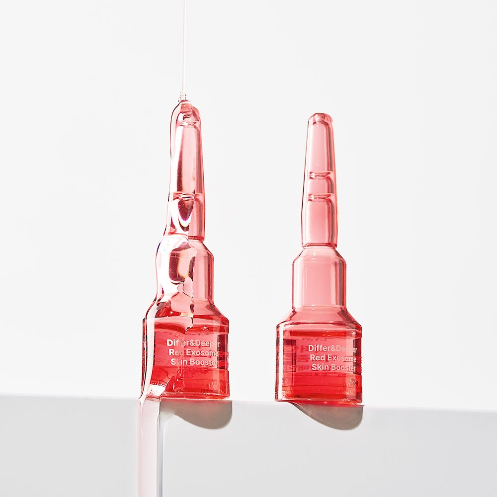 [스타터팩] 디퍼앤디퍼 레드 엑소좀 스킨 부스터 안티에이징 노화 2ml x 5개 - 상세 이미지 2