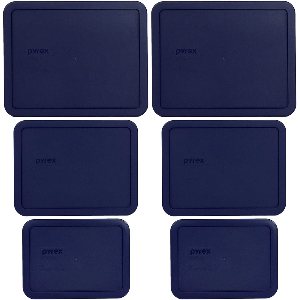 Pyrex 파이렉스 7212-PC 직사각형 보관용기 교체용 뚜껑 6종 - 상품 이미지