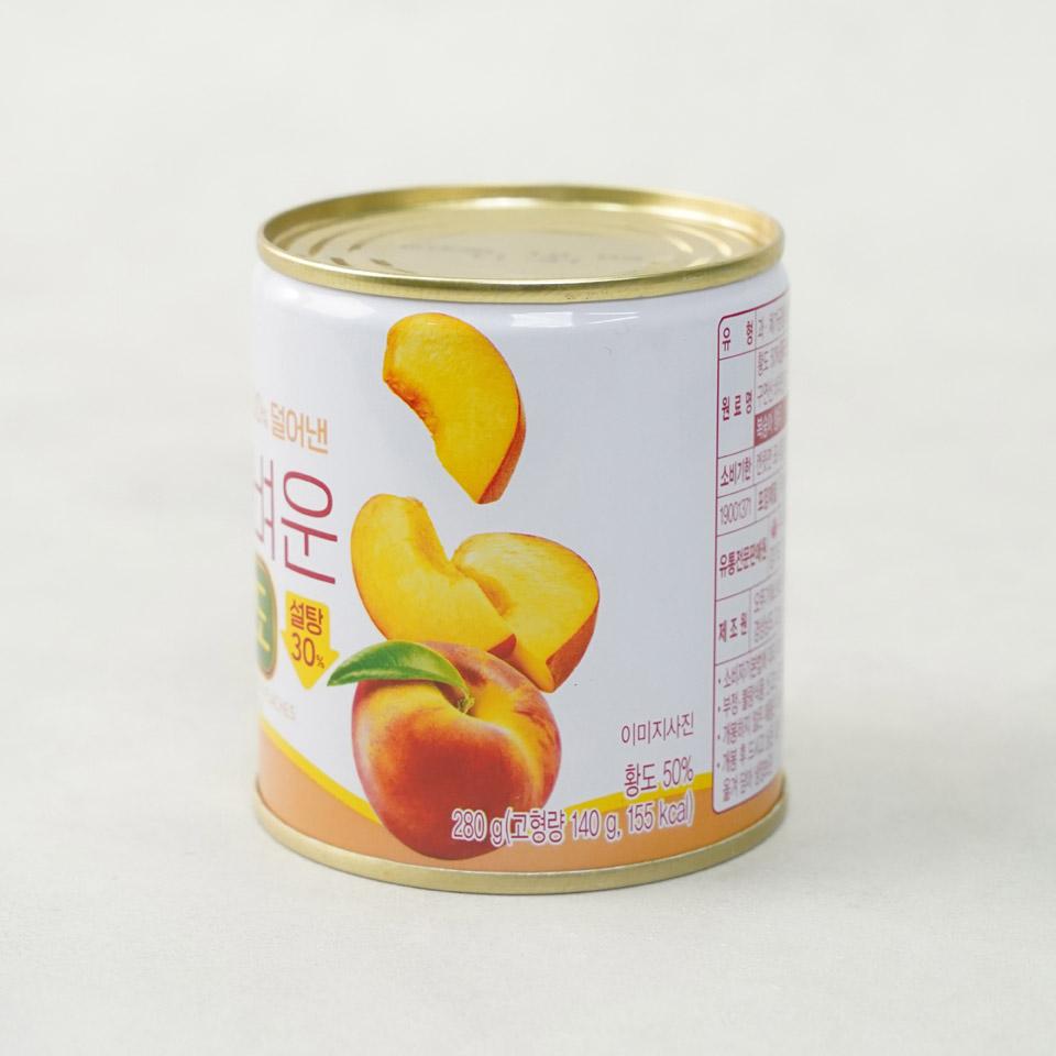 메가마트 오뚜기 가벼운 황도 280g - 상세 이미지 2