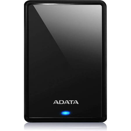 [해외]ADATA AHV620S-1TU3-CBK 1TB HV620S 슬림 외장 하드 드라이브 2.5 USB 3.1 11.5mm 두께 블랙 - (스토리지  외장 하드 드라이브)