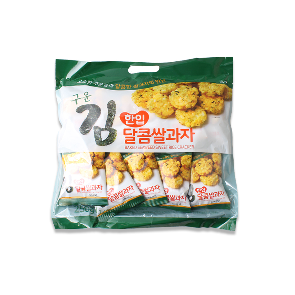 구운김 달콤 쌀과자 / 김맛 쌀과자 250g, 1개 - 상품 이미지