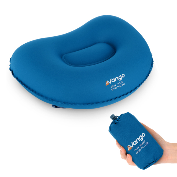 반고 딥 슬립 에르고 필로우 클래식 블루 캠핑 차박 휴대용