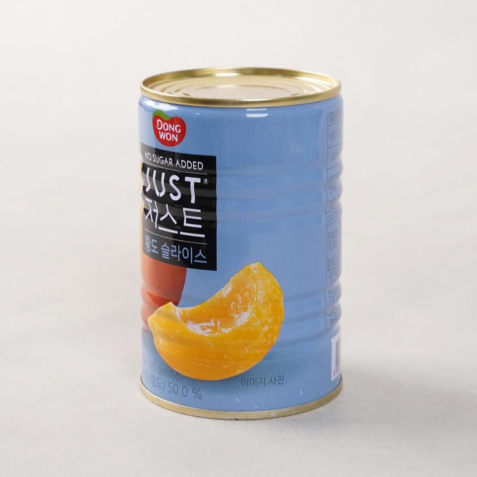 메가마트 동원 저스트 황도 슬라이스 400g - 상세 이미지 2