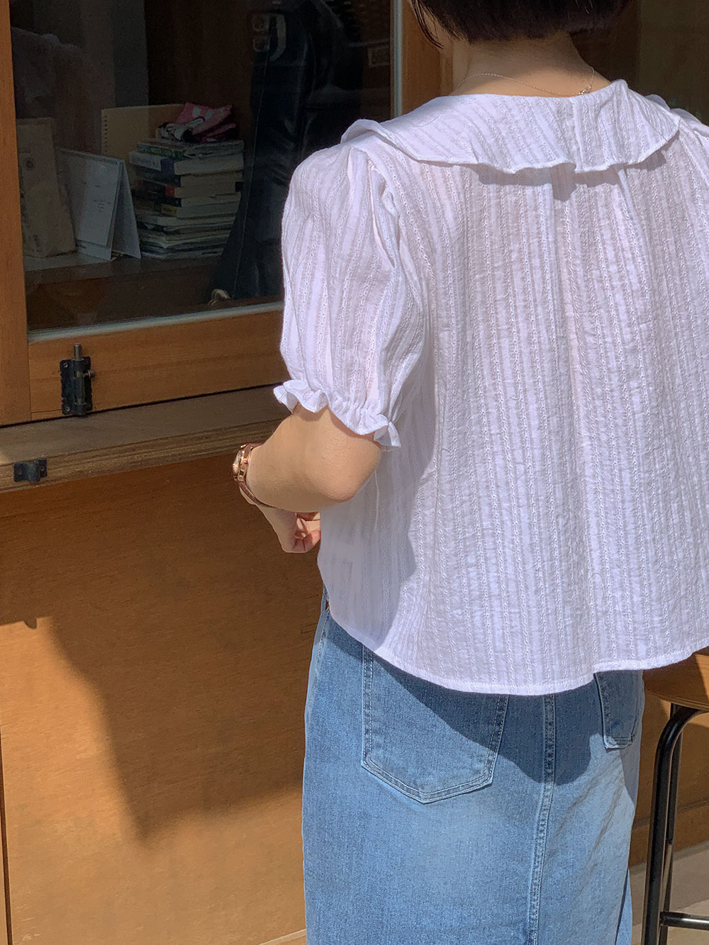 [키작녀]타민 스판 데님 스커트 청치마 상세 이미지 19