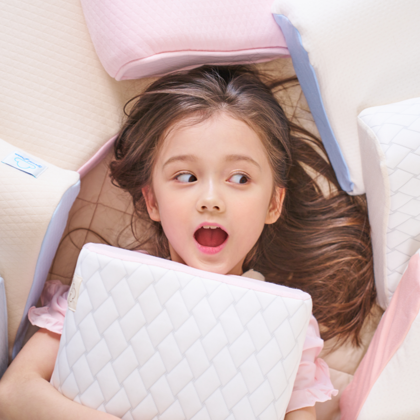 스페셜드림 어린이 키즈 경추베개 초등학생 필로우 키성장 고밀도 메모리폼 뒤척임방지 냉감