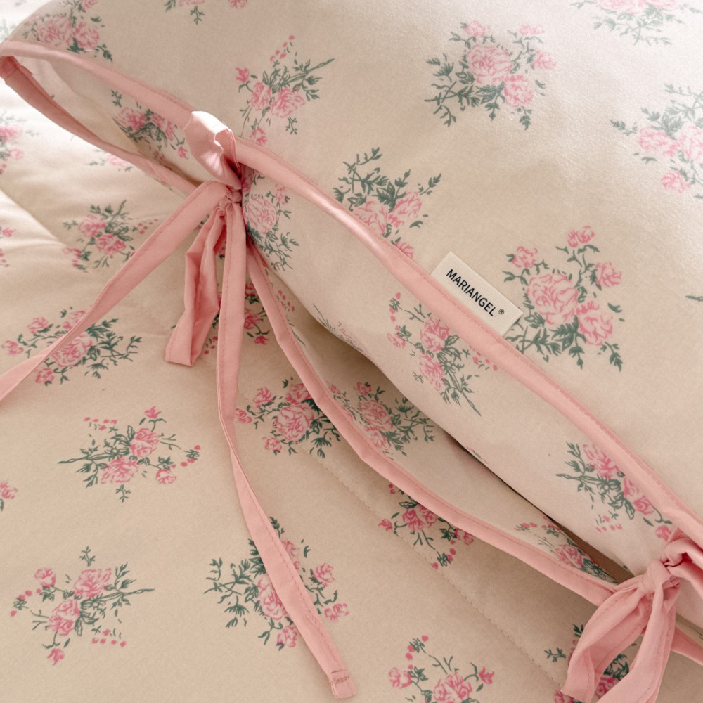 마리엔젤 레트로 리본자루형 베개커버 50x70cm 한장