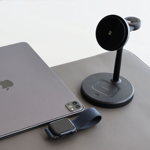 저온 충전 아이폰 맥세이프 충전기 거치대 애플워치 3in1 고속 무선 충전기 에어팟