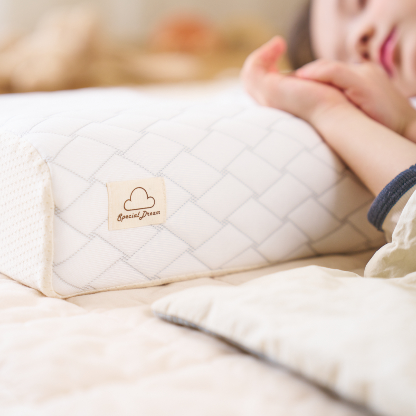 스페셜드림 어린이 키즈 경추베개 초등학생 필로우 키성장 고밀도 메모리폼 뒤척임방지 냉감