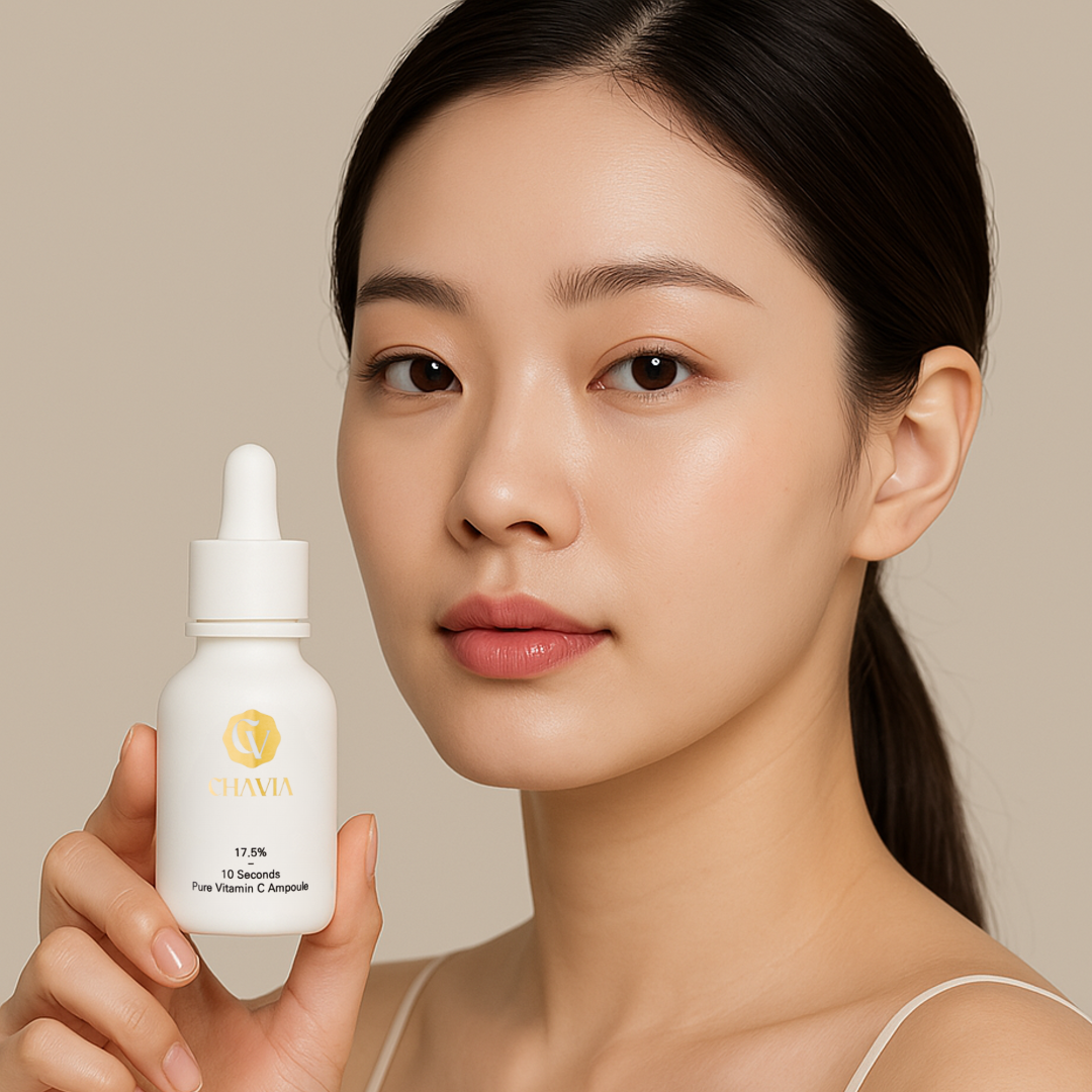 차비아 10초 미백앰플 순수 비타민C 17.5% CHAVIA 기미주름개선 15ml, 1개
