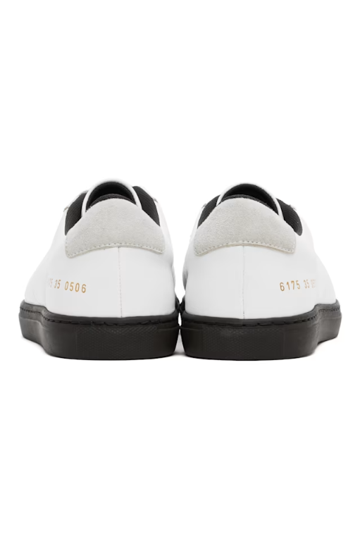 [커먼프로젝트]White Field Sneakers 242426F128005 : 런던뷰티케어